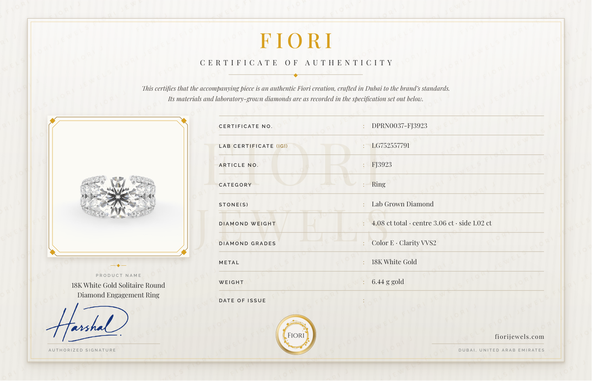گواهی اصالت Fiori