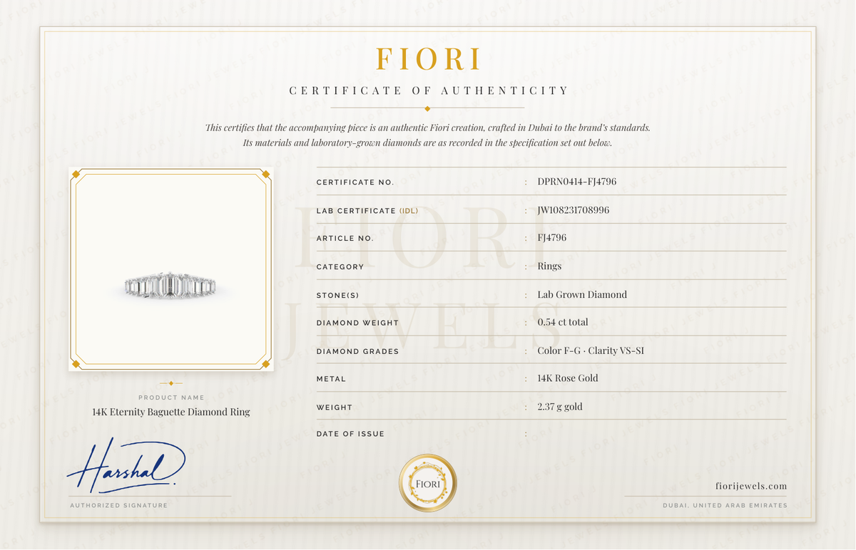 گواهی اصالت Fiori