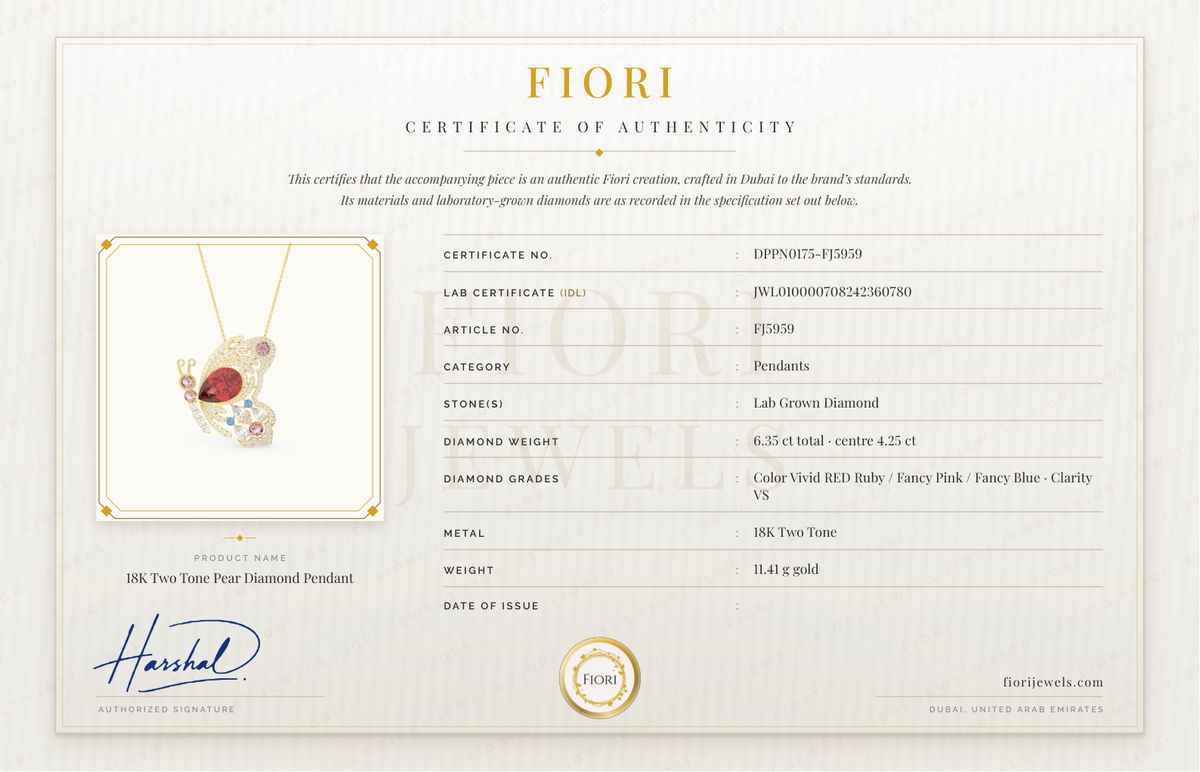 گواهی اصالت Fiori