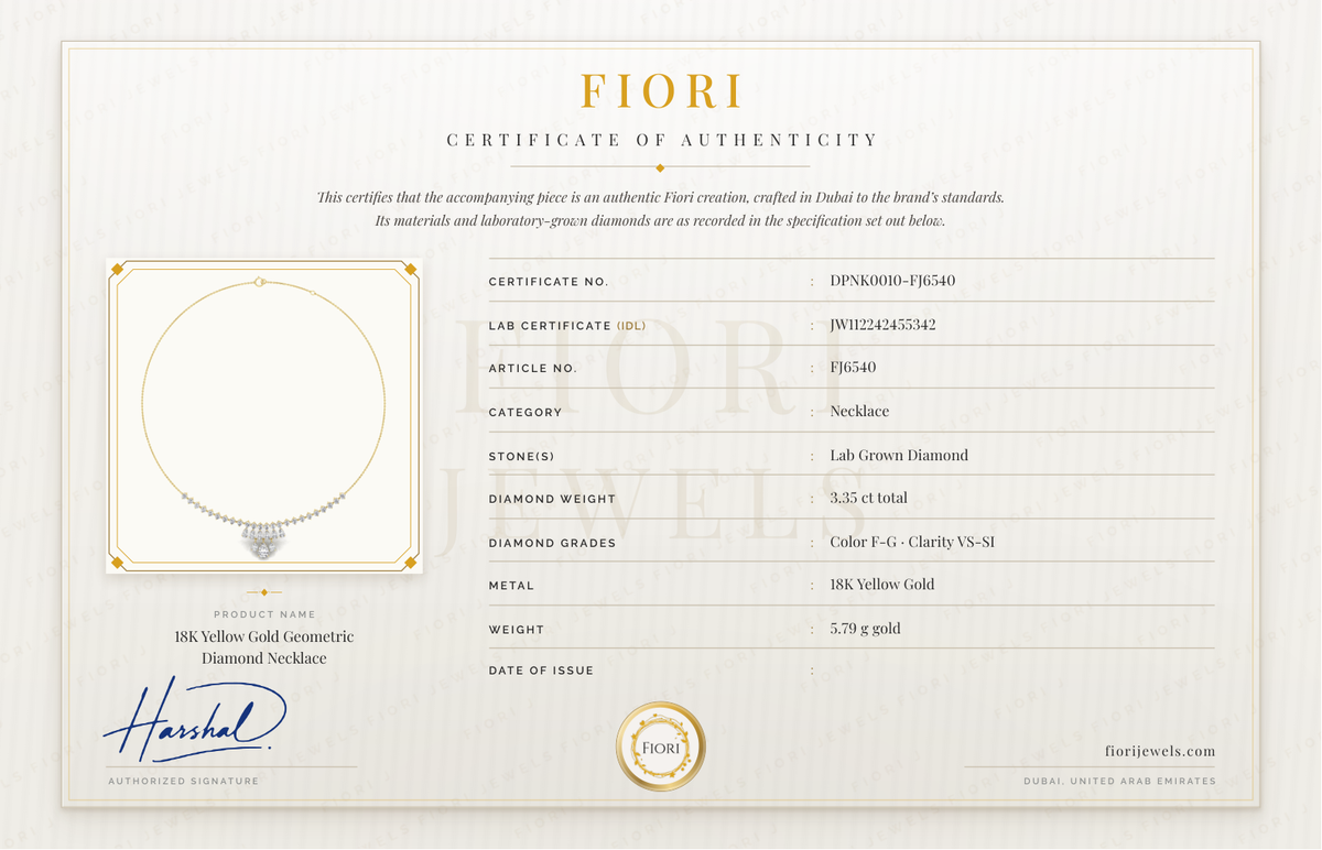 گواهی اصالت Fiori