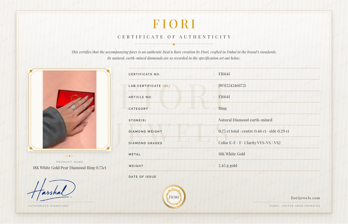 گواهی اصالت Fiori